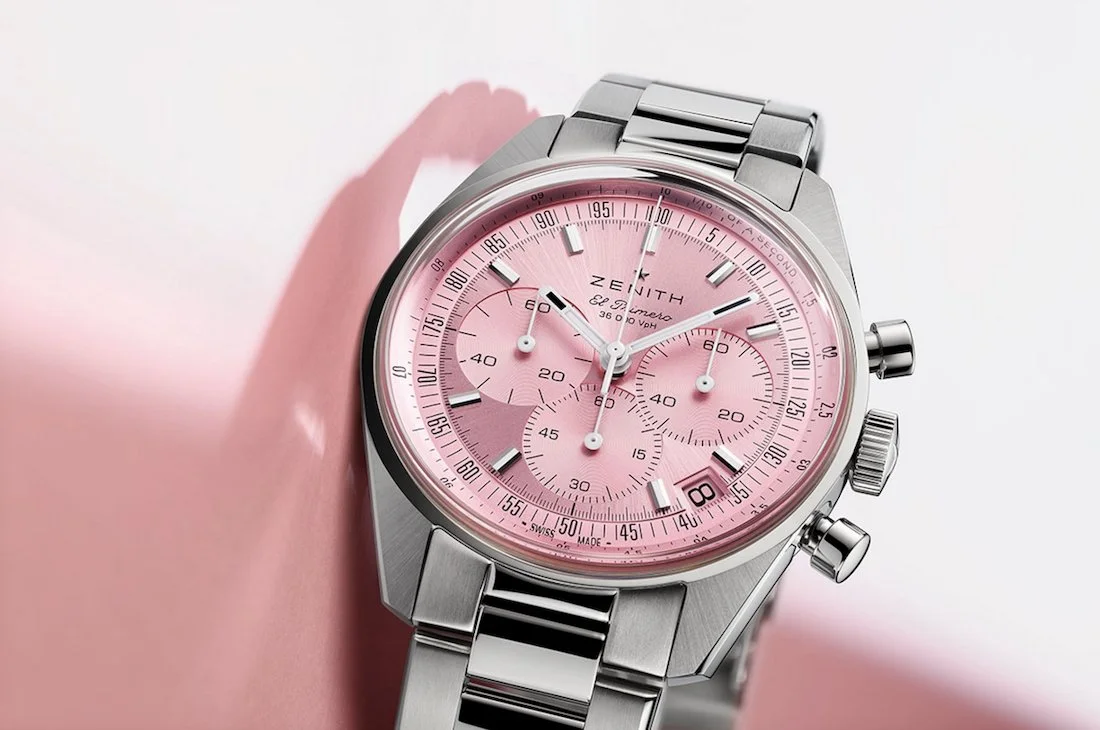 Introducing: Zenith Chronomaster Original Pink. Supporting the